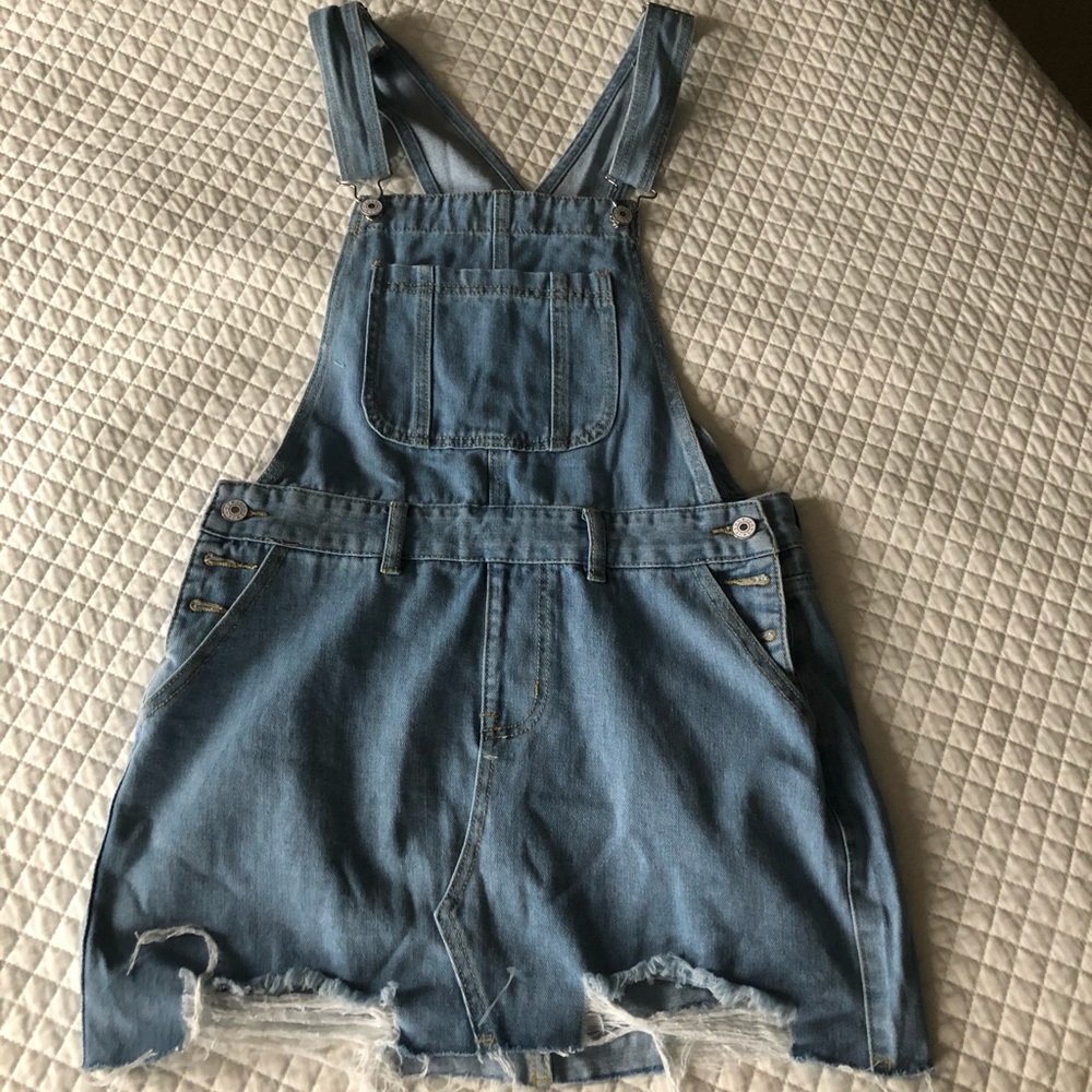 Skirt overalls